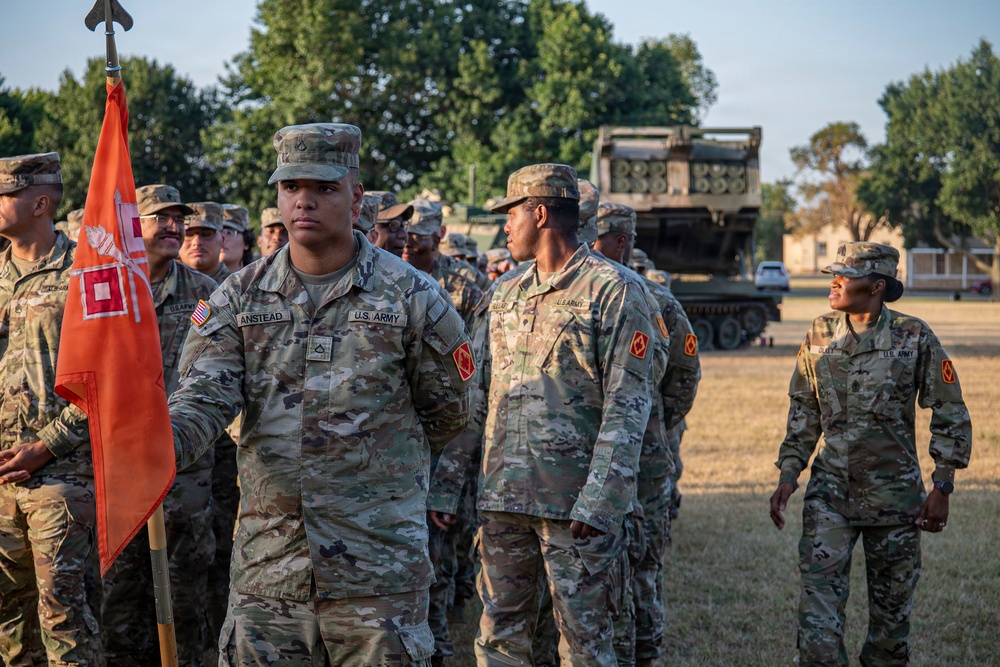 75th Field Artillery Brigade Change of Responsibility