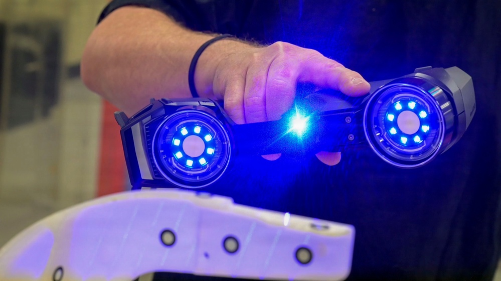 Sparking Innovation: 412 MXG's Advanced Manufacturing 3D Scanner
