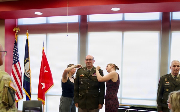 Col. Micheal Armstrong Promoted to Brigadier General at Western Kentucky University