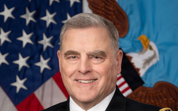 Chairman of the Joint Chiefs of Staff Army Gen. Mark A. Milley Official Photo