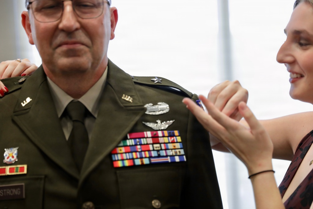 Col. Micheal Armstrong Promoted to Brigadier General at Western Kentucky University