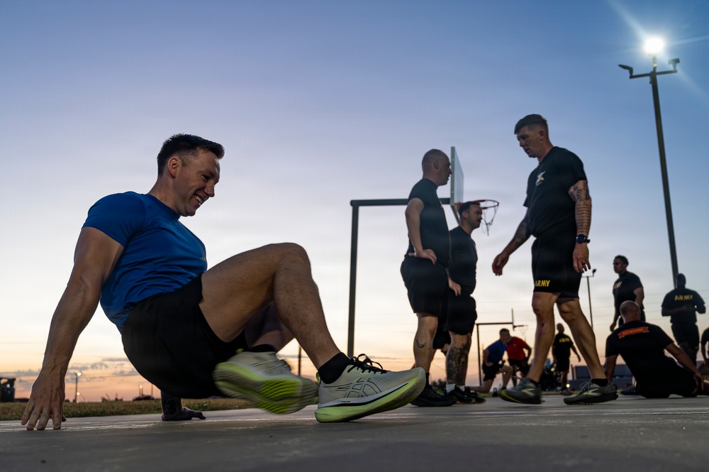 Csm. James Light Conducts battle Circulation of 75th Field Artillery Brigade