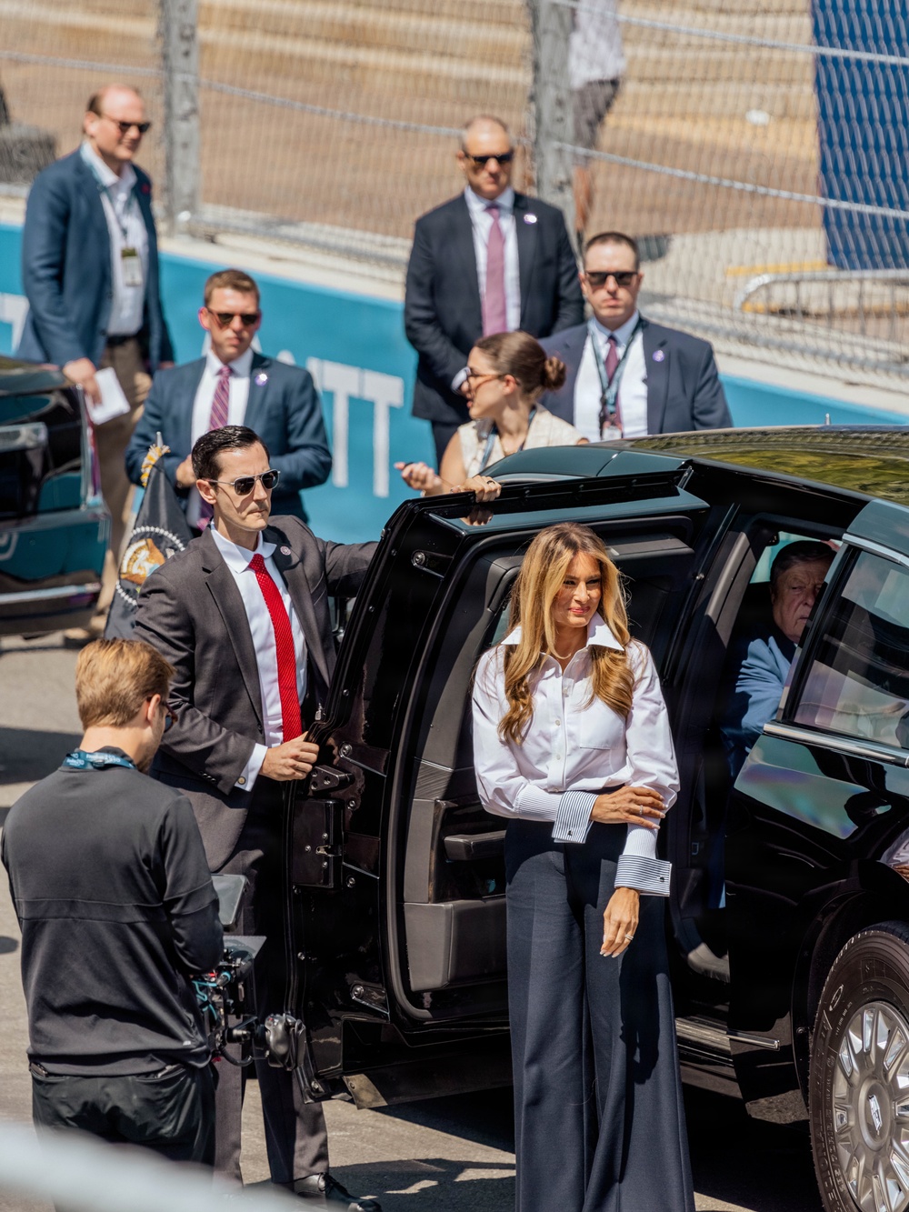The First Lady of the United States at GrandPrix250
