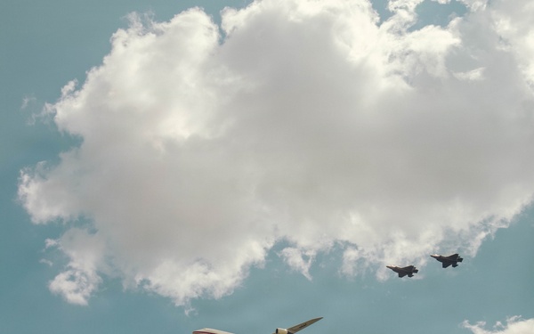 Flying Over the Capitol