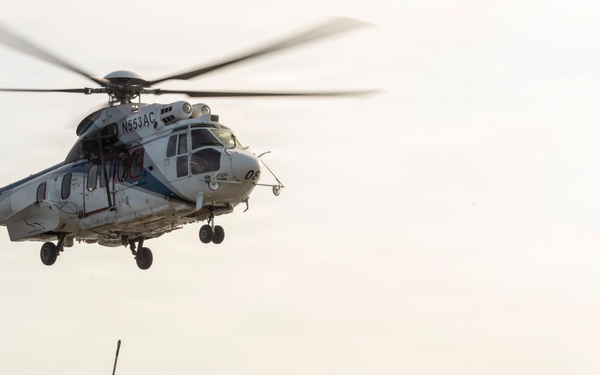 USS George Washington Conducts Replenishment at Sea