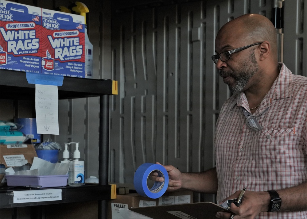 U.S. Transportation Command’s Facilities Maintenance &amp; Safety office employing enhanced COVID-19 cleaning measures to protect personnel and prevent infection