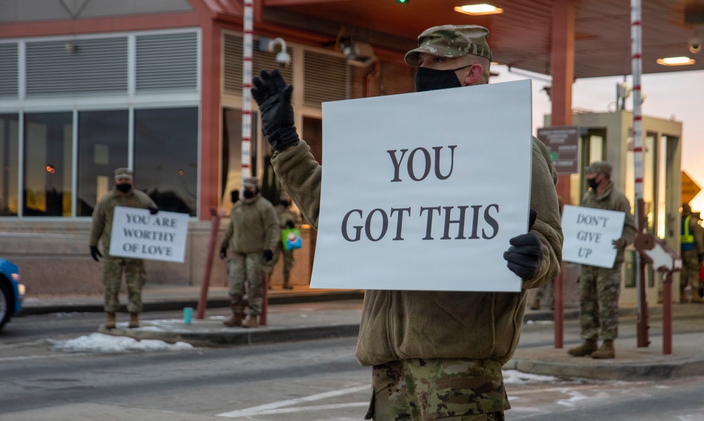 Suicide Prevention team encourages others to reach out during Don’t Give Up event