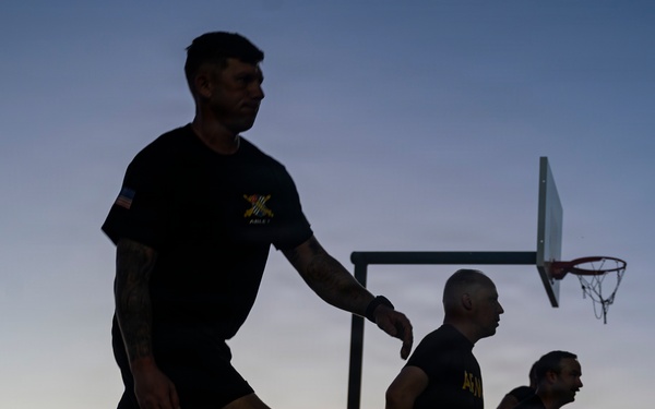 CSM James Light Conducts Battle Circulation of 75th Field Artillery Brigade