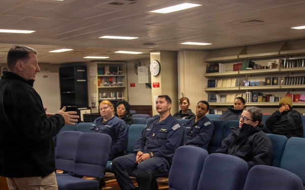 USS Makin Island Conducts Suicide Prevention Training
