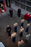 U.S. Space Command hosted a U.S. Marine Corps birthday celebration Nov. 6 at Peterson Air Force Base, Colorado. In attendance were U.S. Army Gen. James Dickinson, USSPACECOM commander; Marine Corps Brig. Gen. Joseph Matos, USSPACECOM command, control, communications, computers and cyber director; and Master Gunnery Sgt. Scott Stalker, USSPACECOM command senior enlisted leader. Also participating were current and former Marines serving in USSPACECOM headquarters. The U.S. Marine Corps turned 245 years old Nov. 10, 2020.