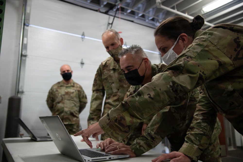 302nd Airlift Wing commander tours 302nd Communications Flight