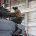 HSM-37 Sailors conduct helo maintenance