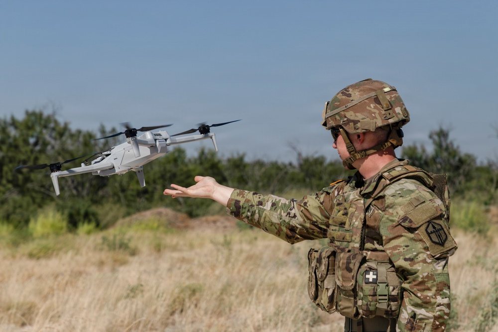 744th Engineer Company employs drones for persistent border monitoring in Del Rio