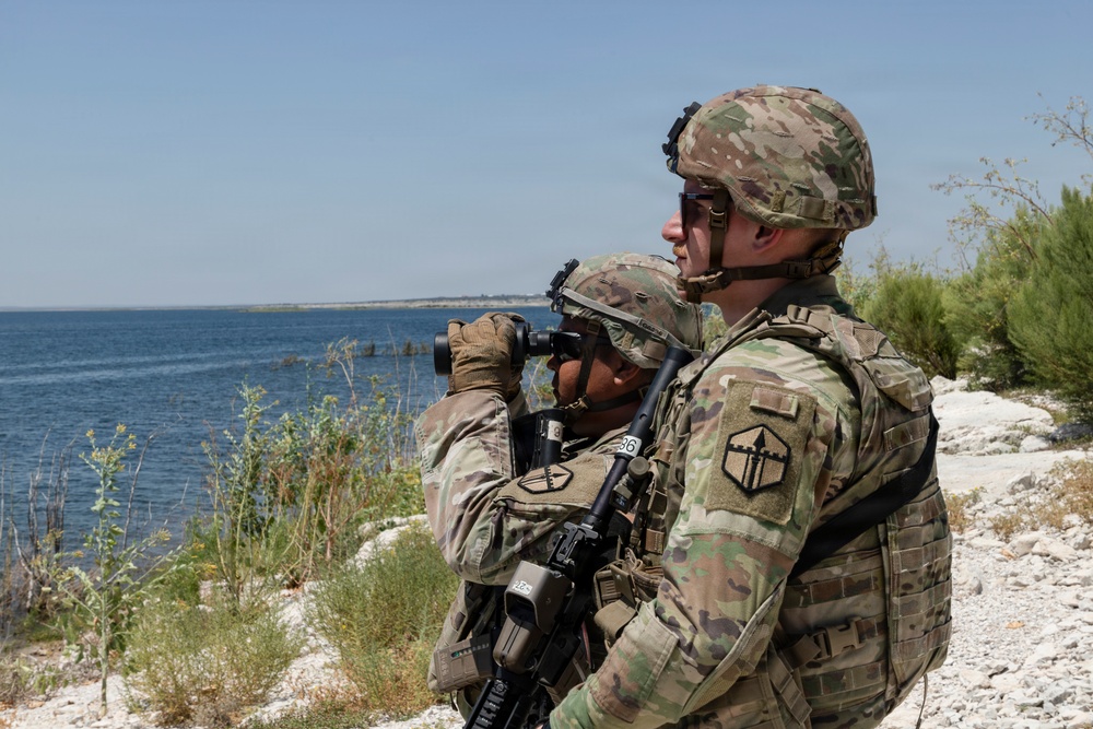 Army Reserve engineers conduct maritime overwatch operations in Del Rio
