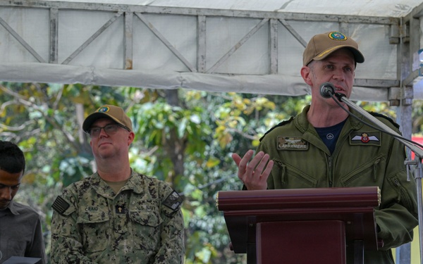 Pacific Partnership 2026 holds ribbon-cutting ceremony for Escola Básica Filial Kasnafar engineering project in Dili, Timor-Leste