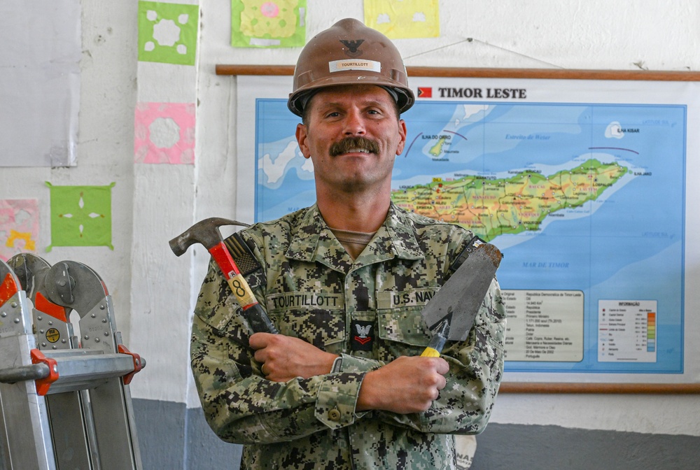 Pacific Partnership 2026 holds ribbon-cutting ceremony for Escola Básica Filial Kasnafar engineering project in Dili, Timor-Leste
