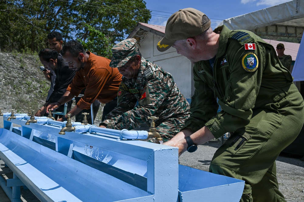 Pacific Partnership 2026 holds ribbon-cutting ceremony for Escola Básica Filial Kasnafar engineering project in Dili, Timor-Leste