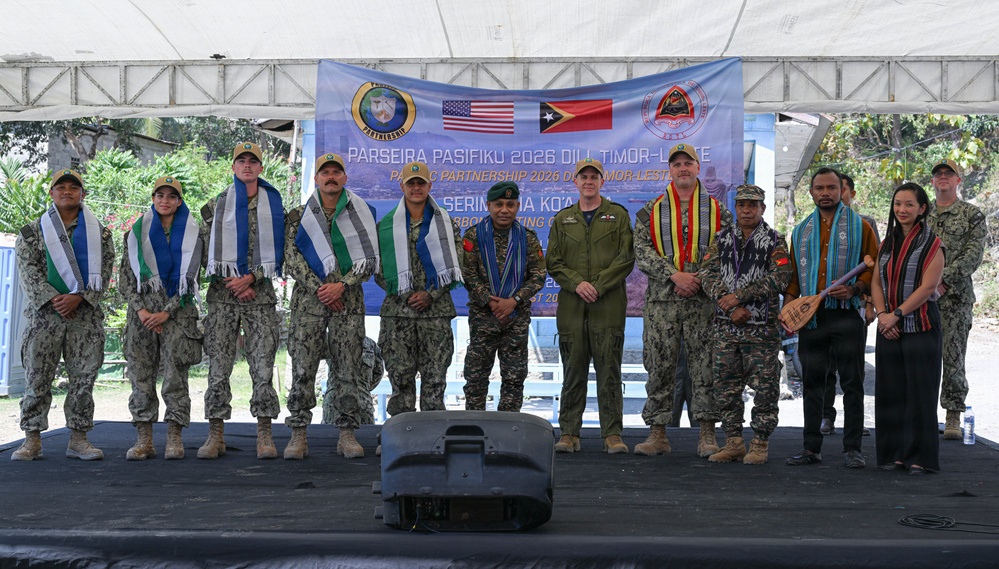 Pacific Partnership 2026 holds ribbon-cutting ceremony for Escola Básica Filial Kasnafar engineering project in Dili, Timor-Leste