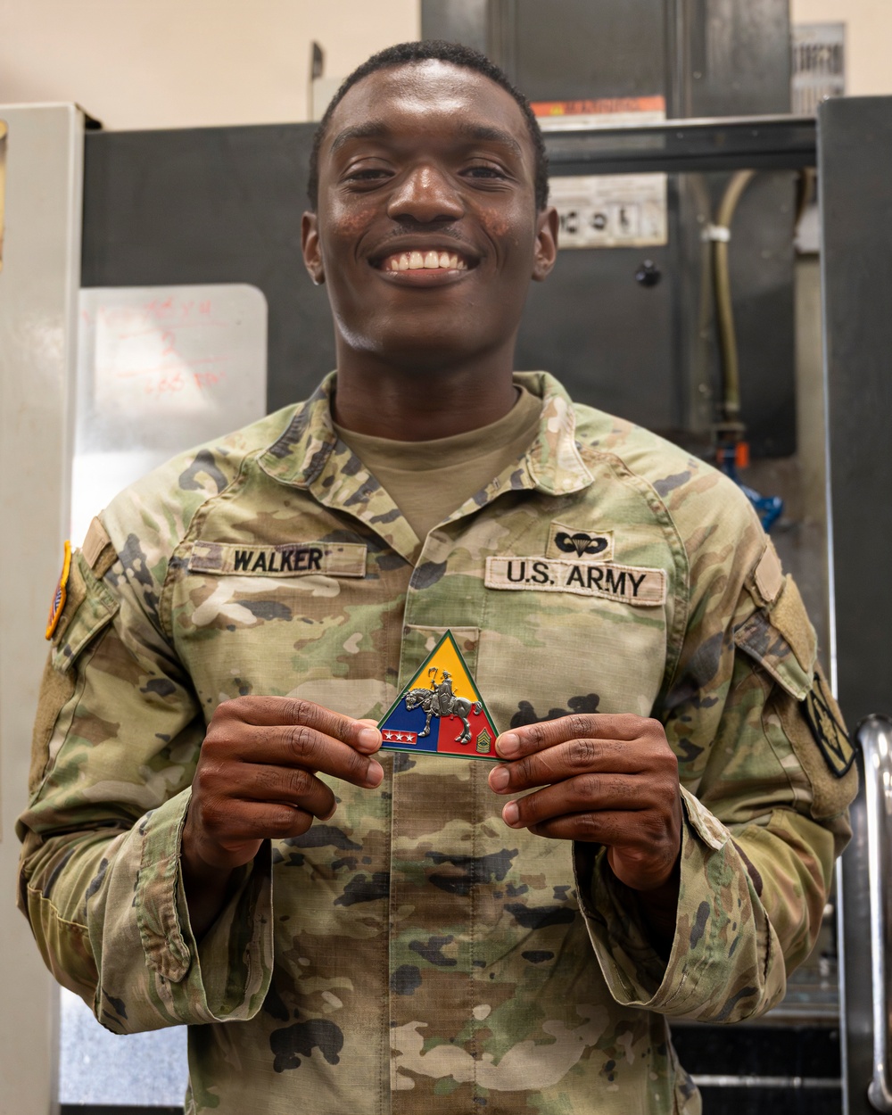 CSM James Light Conducts Battlefield Circulation of 75th Field Artillery Brigade