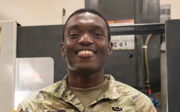 CSM James Light Conducts Battlefield Circulation of 75th Field Artillery Brigade