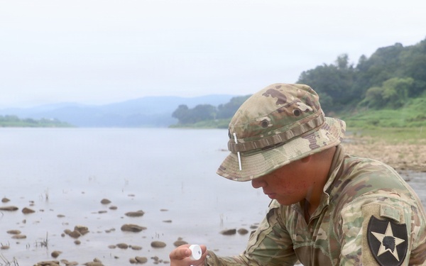 Champion Brigade water purification field training