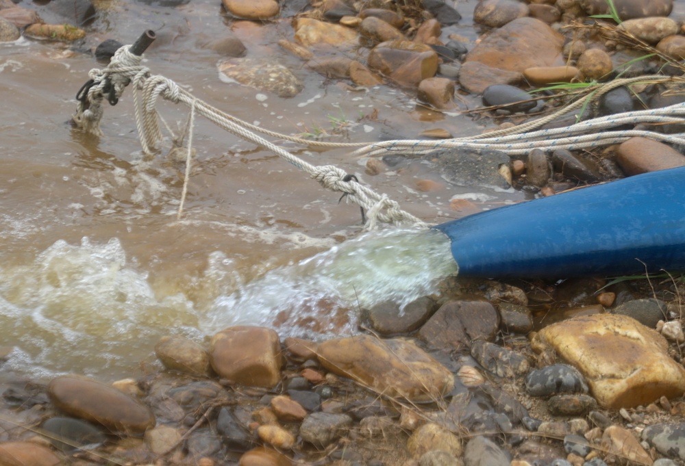 Champion Brigade water purification field training