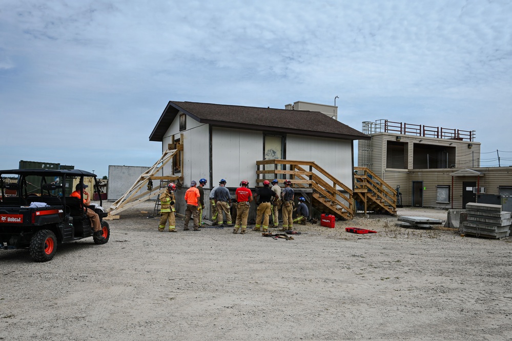 National Guard Airmen, Soldiers join forces for emergency response training during Patriot 26
