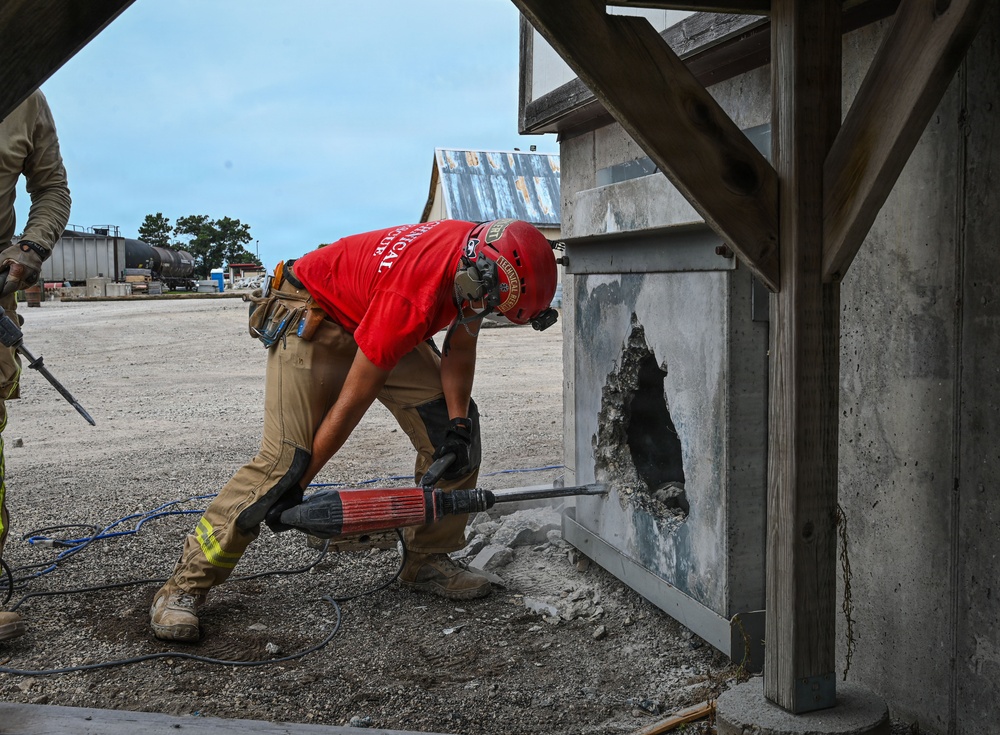 National Guard Airmen, Soldiers join forces for emergency response training during Patriot 26