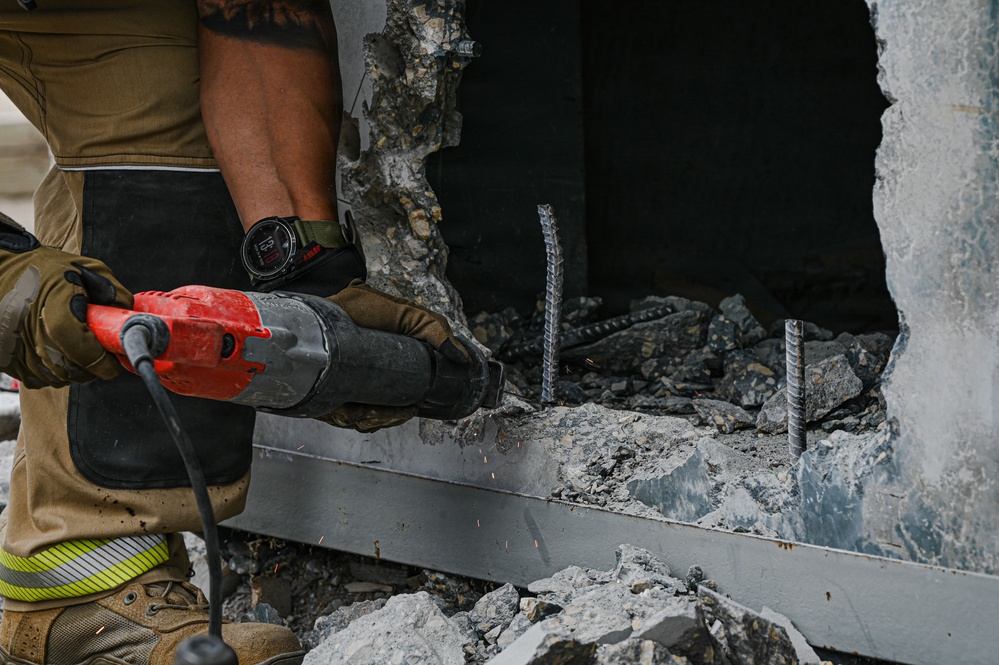 National Guard Airmen, Soldiers join forces for emergency response training during Patriot 26