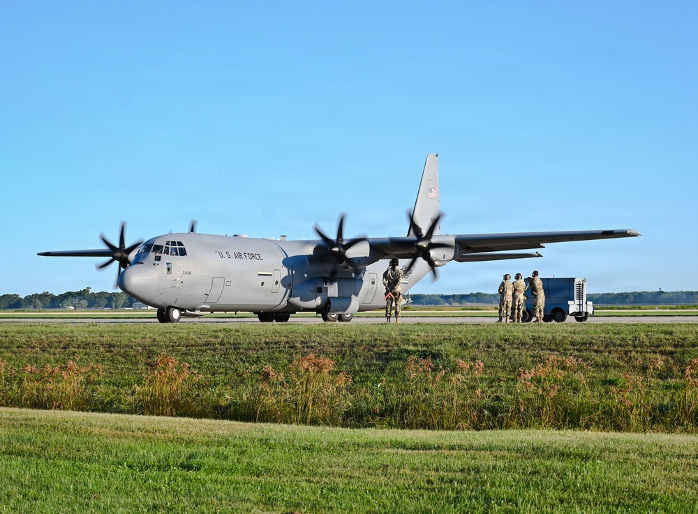 165th Airlift Wing Airmen, C-130J support natural disaster response exercise PATRIOT 26