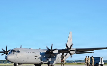 165th Airlift Wing Airmen, C-130J support natural disaster response exercise PATRIOT 26