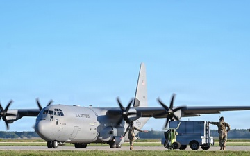 165th Airlift Wing Airmen, C-130J support natural disaster response exercise PATRIOT 26