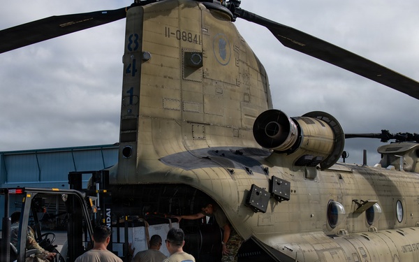 Hawaii National Guard Reinforces Recovery Efforts in Hawaii County with Additional Supplies and Personnel