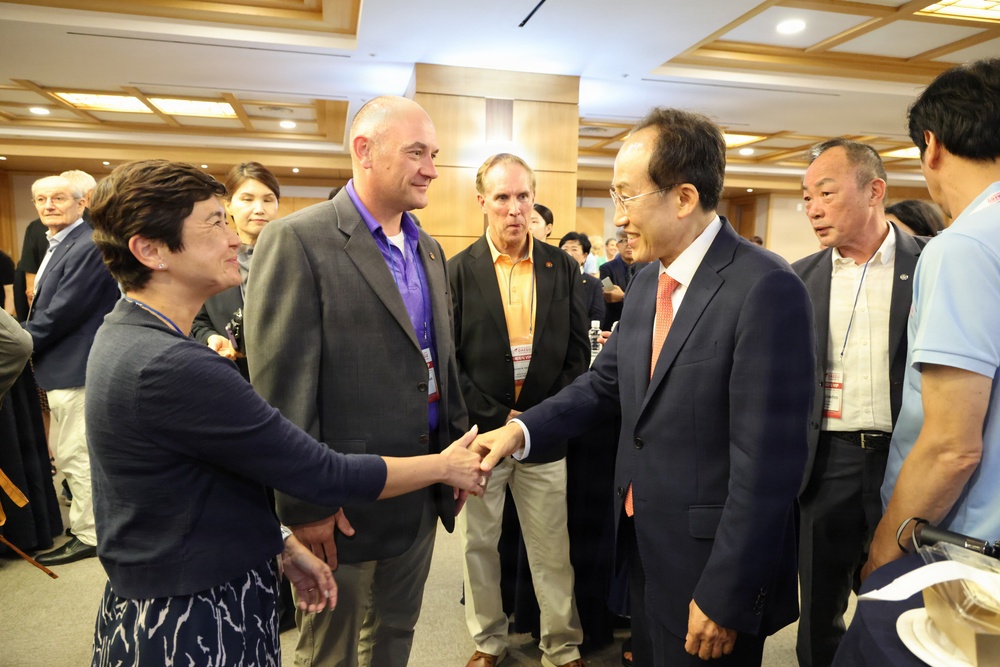 403rd AFSB leaders attend World Masters Athletics Championships opening ceremony in Daegu