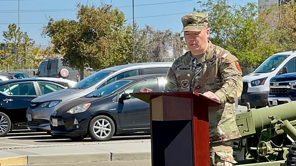 Morrow Addresses MCSG After Assuming Command