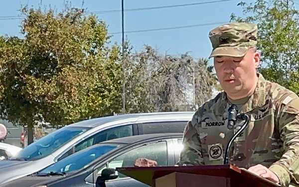 Morrow Addresses MCSG After Assuming Command