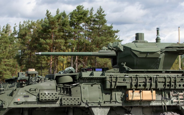 3rd Squadron, 2d Cavalry Regiment Stryker familiarization gunnery