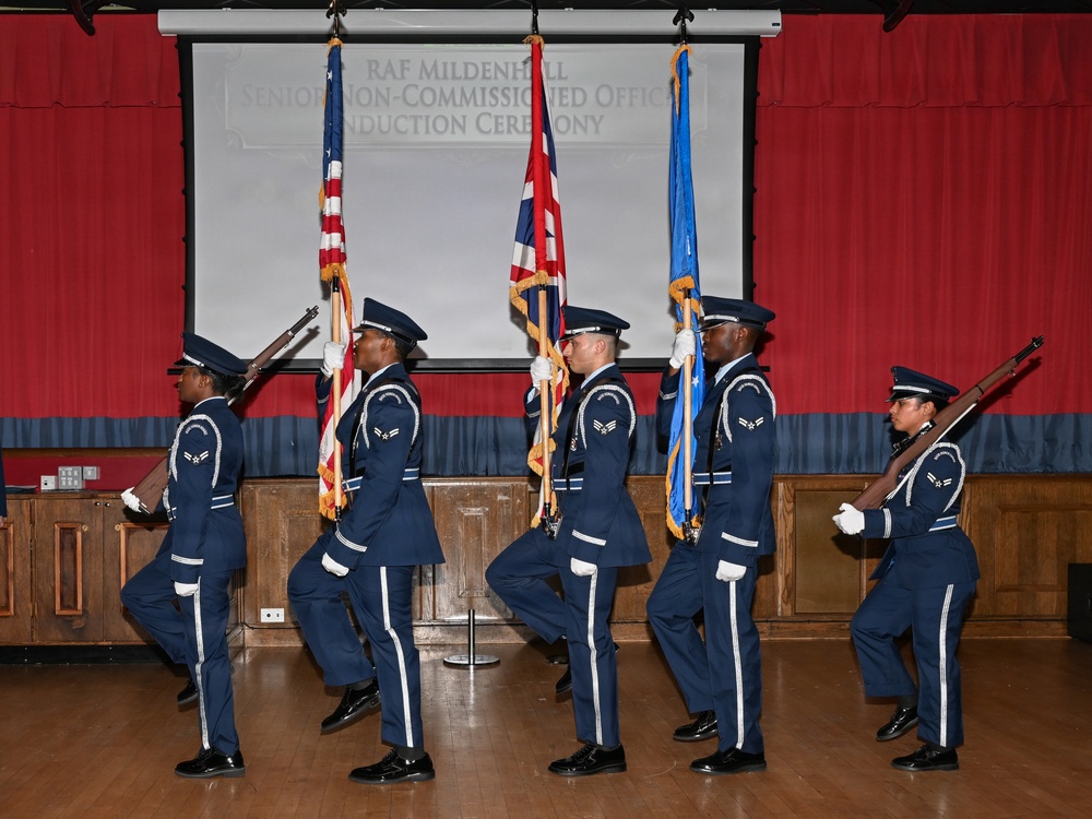 RAF Mildenhall hosts 2026 senior noncommissioned officer induction ceremony