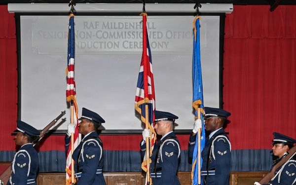 RAF Mildenhall hosts 2026 senior noncommissioned officer induction ceremony