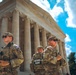 JTF DC National Guardsmen Patrol Near the Thomas Jefferson Memorial