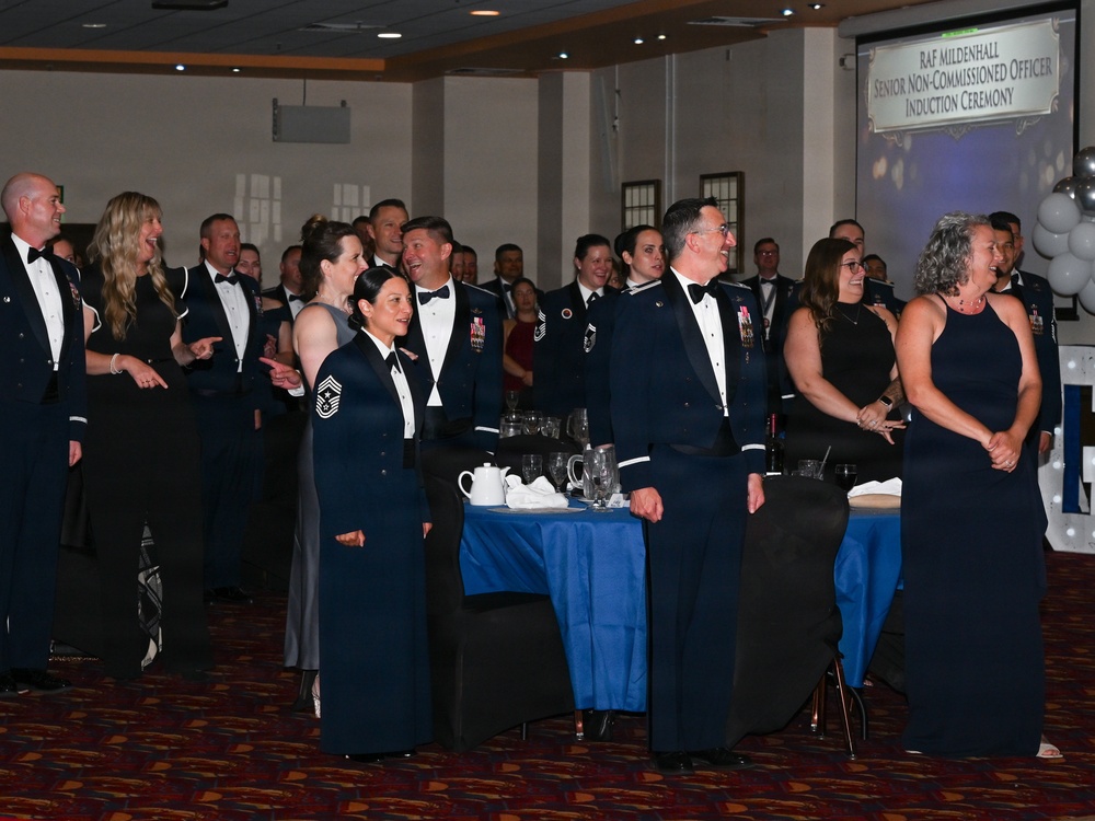 RAF Mildenhall hosts 2026 senior noncommissioned officer induction ceremony
