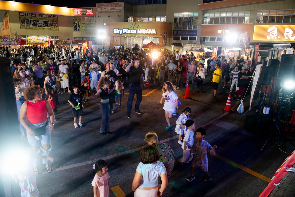 Across cultures, Misawa international communities connect at summer festival
