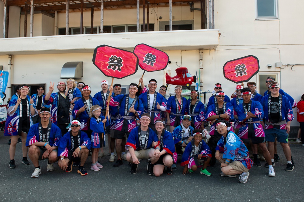 Across cultures, Misawa international communities connect at summer festival