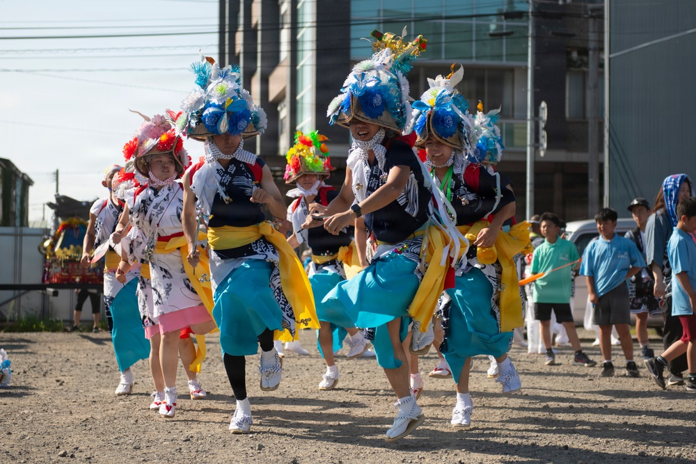 Across cultures, Misawa international communities connect at summer festival