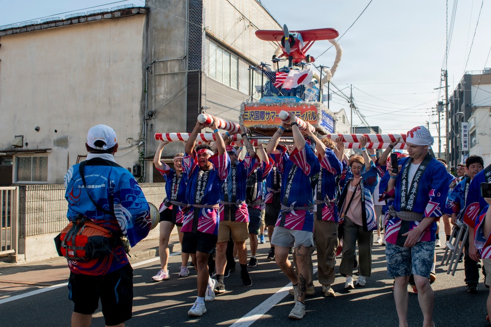 Across cultures, Misawa international communities connect at summer festival