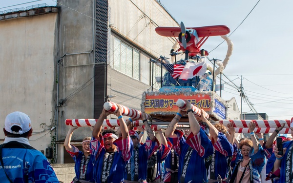 Across cultures, Misawa international communities connect at summer festival