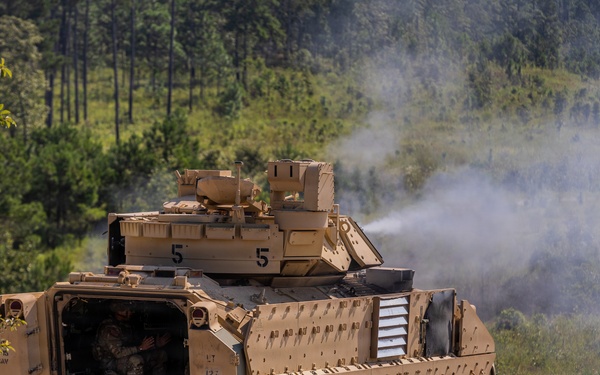2026 08 20 194th Armored Brigade Bradley Live Fire