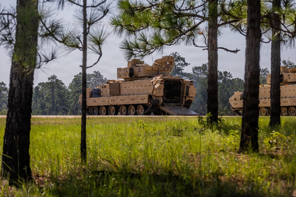 2026 08 20 194th Armored Brigade Bradley Live Fire