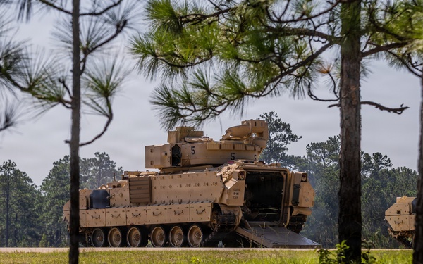 2026 08 20 194th Armored Brigade Bradley Live Fire