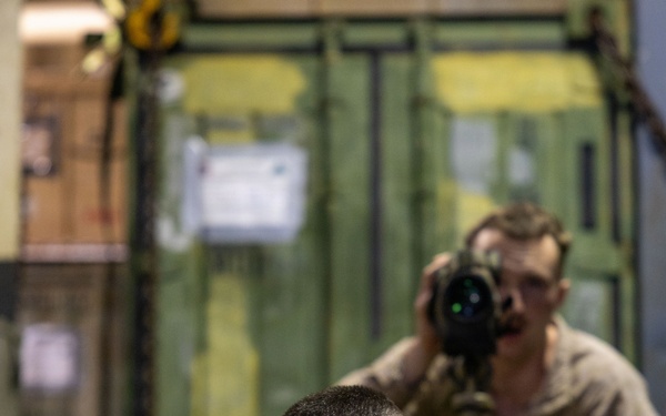 11th MEU Marines Conduct Weapon Familiarization Aboard USS Boxer